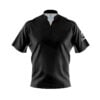 Plain Lucky Quick Ship CoolWick Sash Zip Bowling Jersey