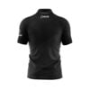 Plain Lucky Quick Ship CoolWick Sash Zip Bowling Jersey - Image 2
