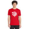 12Bagger Men’s UV Pro Bowling Tee - Image 3