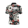 Storm Dead Man's Hand Quick Ship CoolWick Sash Zip Bowling Jersey - Image 2