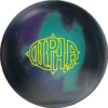 Storm Alpha Crux bowling ball, Black Turquoise and Violet cosmetics