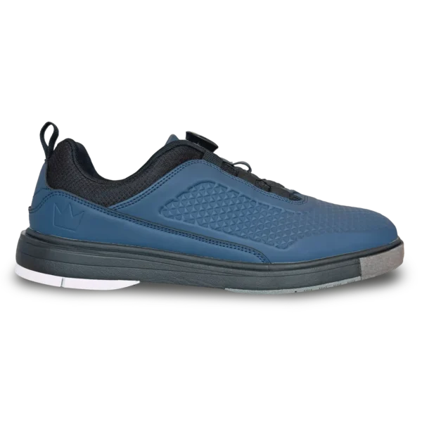 Brunswick Men's Fusion Steel Blue Right Hand Bowling Shoes