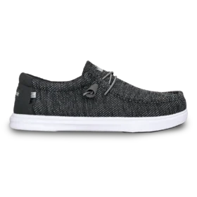 Brunswick Men's Hero Black Knit Bowling Shoes