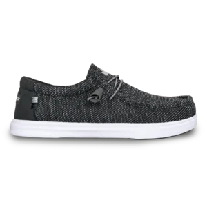 Brunswick Men's Hero Black Knit Bowling Shoes