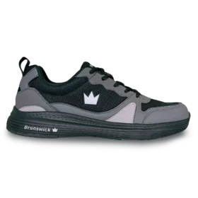 Brunswick Men's Outback Black Grey Bowling Shoes