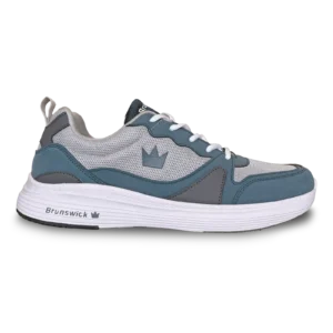 Brunswick Men's Outback Grey Blue Bowling Shoes