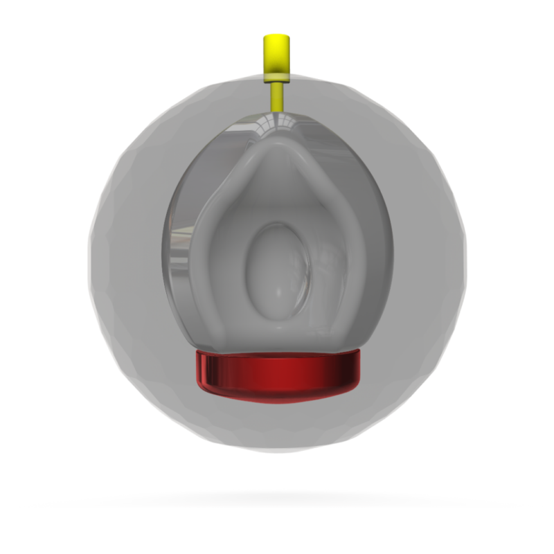 Storm Catalyst A.I. Core internal weight block diagram, the symmetric asymmetric core inside the Alpha Crux bowling ball