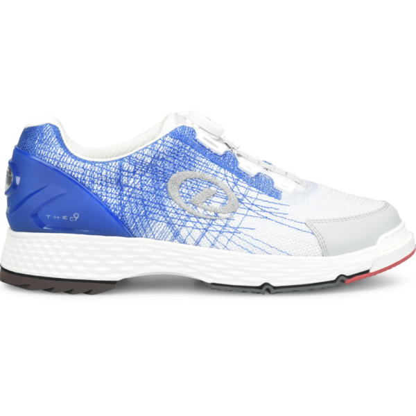 Dexter THE C9 Techknit BOA Blue White Men's Right Hand Bowling Shoes - Image 2