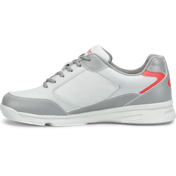 Dexter Mens Ricky V Grey Red Bowling Shoes - Image 6