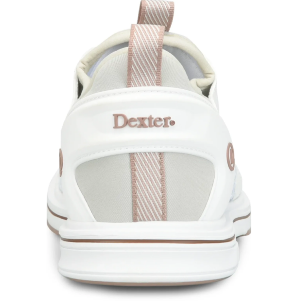 Dexter Women's Pro BOA Off White Right Hand Bowling Shoes - Image 4