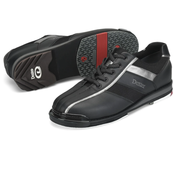 Dexter SST 8 Pro Black Gunmetal Men's Right Hand Bowling Shoes - Image 2