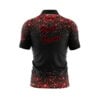 Red Glitter Fast Track CoolWick Bowling Jersey - Image 3