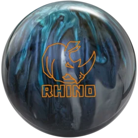 Brunswick Rhino Blue Grey Silver Bowling Ball