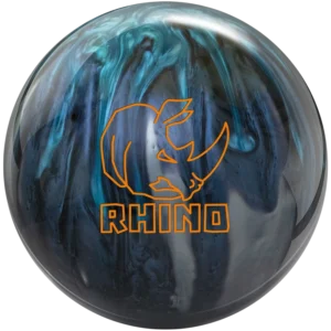 Brunswick Rhino Blue Grey Silver Bowling Ball