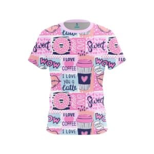 Coffee Love Semi-Custom CoolWick Bowling Jersey