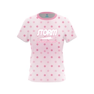 Rose Dot Semi-Custom CoolWick Bowling Jersey - Storm Bowling