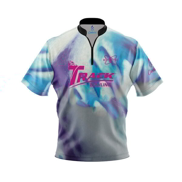Track Kinetic Sapphire Ice Fast Track CoolWick Bowling Jersey