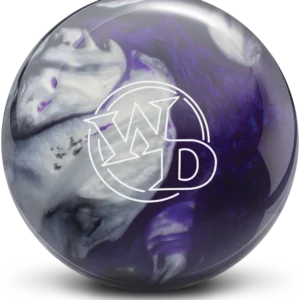 Columbia 300 White Dot Black Purple Silver Bowling Ball