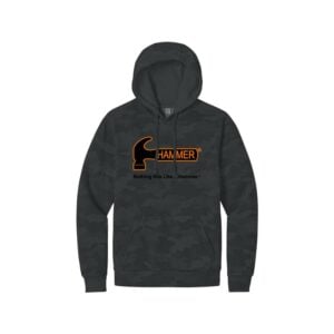 Hammer Camo Wash Men's Bowling Pullover Hoodie