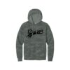 12Bagger Camo Wash Men's Bowling Pullover Hoodie - Image 3