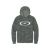 Storm Camo Wash Men's Bowling Pullover Hoodie - Image 3
