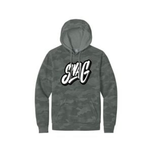 Swag Camo Wash Men's Bowling Pullover Hoodie