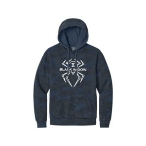 Hammer Black Widow Camo Wash Men's Bowling Pullover Hoodie