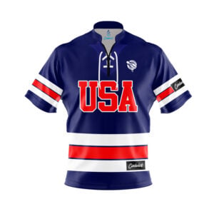 USA Sweater Fast Track CoolWick Bowling Jersey - 12Bagger