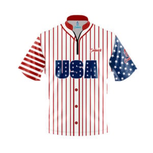 USA Baseball Fast Track CoolWick Bowling Jersey - Coolwick