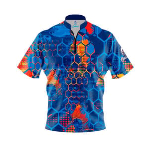 Thunder Honeycomb Fast Track CoolWick Bowling Jersey