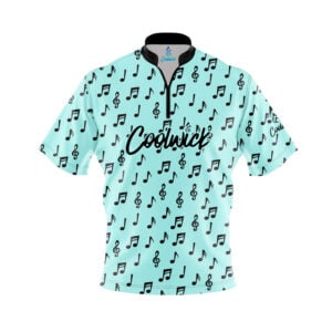 Jazzy Jazz Fast Track CoolWick Bowling Jersey - Coolwick