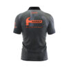 Hammer Raw Hammer Black Grey Fast Track CoolWick Bowling Jersey - Image 2