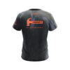 Hammer Raw Hammer Black Grey Semi-Custom CoolWick Bowling Jersey - Image 2