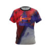Hammer Raw Hammer Red White Purple Semi-Custom CoolWick Bowling Jersey