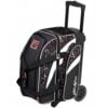 KR Cruiser 2 Ball Double Roller Black Red White Splash Bowling Bag