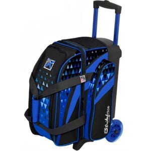 KR Cruiser Arrow 2 Ball Double Roller Royal Bowling Bag
