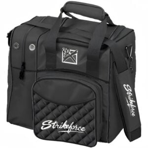 KR Flexx 1 Ball Single Tote Diamond Black Bowling Bag