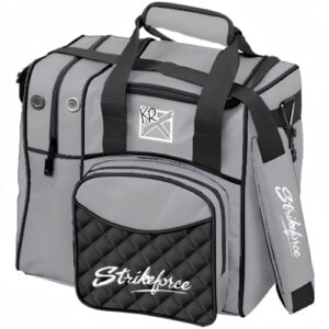 KR Flexx 1 Ball Single Tote Diamond Silver Bowling Bag