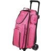 KR Strikeforce Diamond Dually 3 Ball Triple Roller LE Pink Bowling Bag