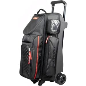 KR Strikeforce Diamond Dually 3 Ball Triple Roller Black Bowling Bag