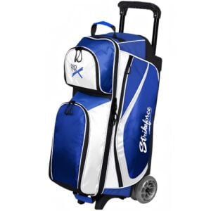 KR Strikeforce Drive 3 Ball Triple Roller Royal White Bowling Bag
