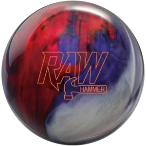 Hammer Raw Hammer Red White Purple Bowling Ball