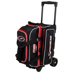 Storm Streamline 2 Ball Roller Hex Black Red Bowling Bag