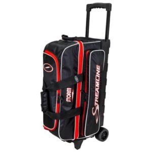 Storm Streamline 3 Ball Roller Black Red Bowling Bag