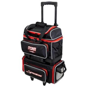 Storm Streamline 4 Ball Roller Hex Black Red Bowling Bag