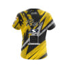 BowlersMart Sean Rash Yellow Grunge Semi-Custom CoolWick Bowling Jersey - Image 2