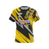 BowlersMart Sean Rash Yellow Grunge Semi-Custom CoolWick Bowling Jersey