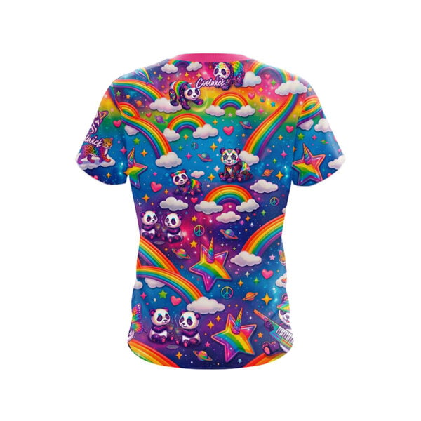 Rainbow Pandas Semi-Custom CoolWick Bowling Jersey - Image 2