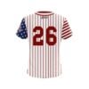 USA Baseball Semi-Custom CoolWick Bowling Jersey - Image 2