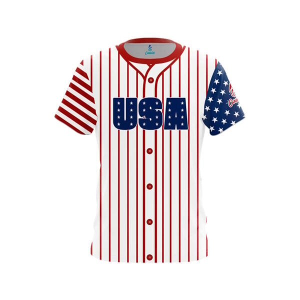 USA Baseball Semi-Custom CoolWick Bowling Jersey